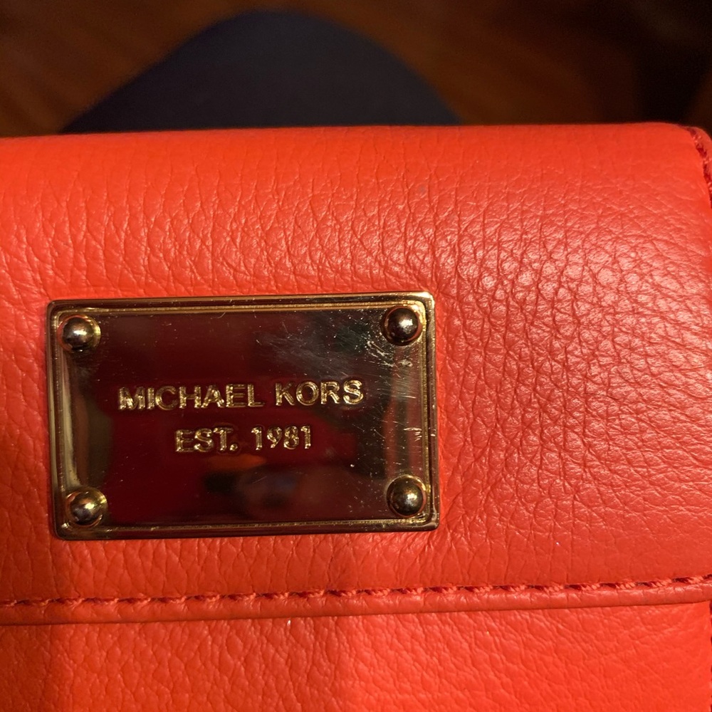 Authentic Michael Kors keychain wallet